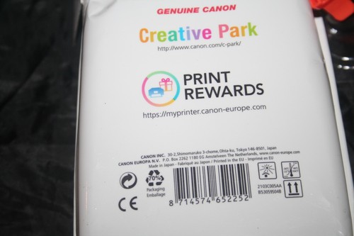 GENUINE CANON CLI581 MULTIPACK 2103C004 CMYK Ink for TR7550 TR8550 TS8252 TS6150 - Picture 8 of 9