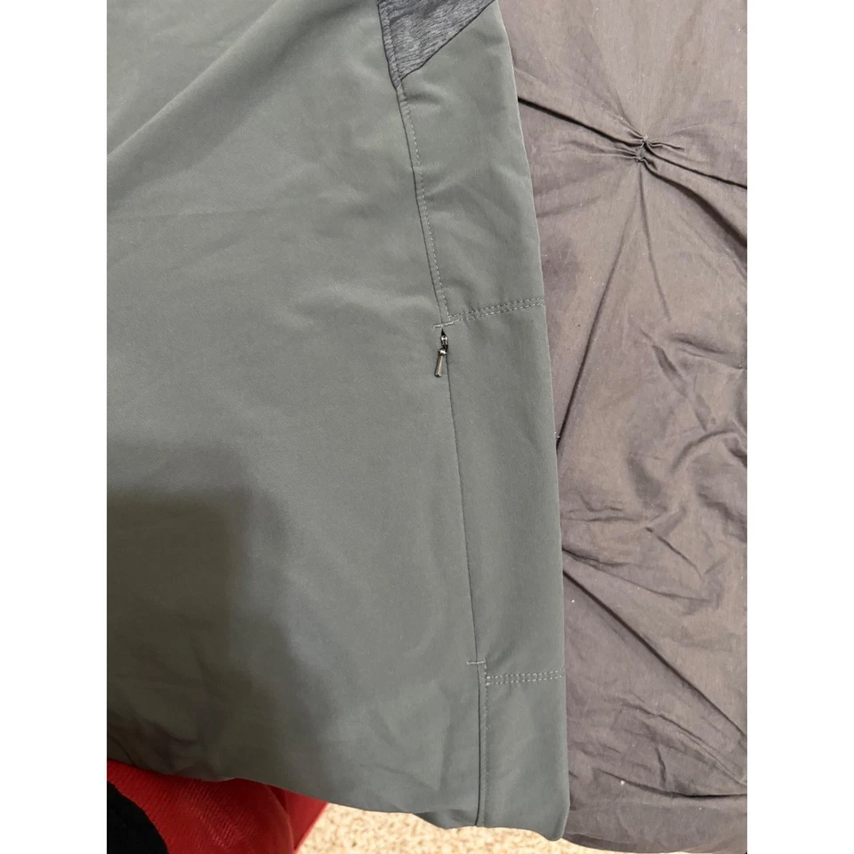 Pantalones de senderismo Royal Robbins para mujer XL verdes cintura elástica cordón tobillo Foto 4 de 4