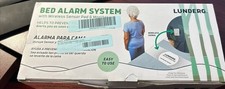 Lunderg Early Alert Bed Alarm System - Wireless Bed Sensor Pad Pager
