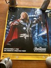 Marvel Avengers Movie Release Thor Hulk Promo Poster 2 Sections 24x36 — photo 2