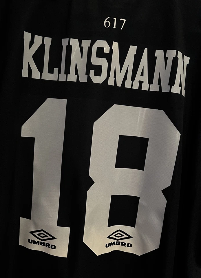 Tottenham Hotspur 1994-95 Away Shirt - XXL - Retro Score Draw - 18 Klinsmann - Image 4 of 4