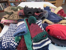 BOYD'S BEARS CLOTHING LOT OF 24 FOR ASSORTED SIZES DRESSES OVERALLS HATS JACKET
