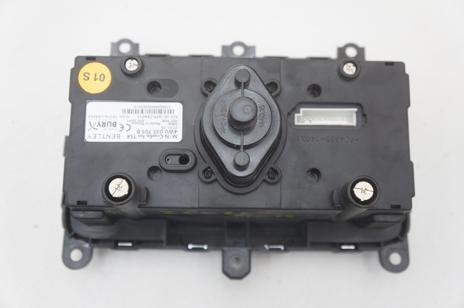 Center Console Rear Control Display 4W0035705 Bentley Continental Flying Spur 15