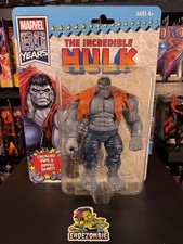 Marvel Legends 80th Retro Cardback Gray Hulk Hasbro Action Figure New & Sealed