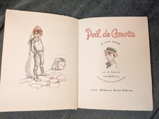Poil de Carotte - Jules Renard - Illustré par Poulbot 1947 - Numéroté en coffret