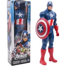 CAPITAN AMERICA PERSONAGGI MARVEL AVENGERS GIOCO PER BAMBINI SUPEREROI 30 CM