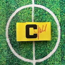 Hasan Salihamidžić Of Bosnia, Bayern & Juventus Signed Captain Armband wCOA