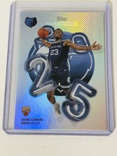 2025-26 Topps Basketball Class Of 2025 Cedric Coward Memphis Grizzlies RC C25-11