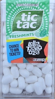 Tic Tac Big Pack Fresh Mint Breath Mints 48 Packs (4 boxes) Free Shipping