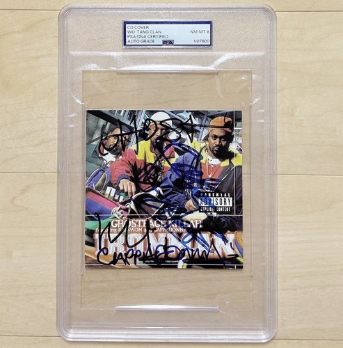 Ghostface Killah Raekwon Cappadonna Autograph Signed CD Wu-Tang Rap Hip Hop