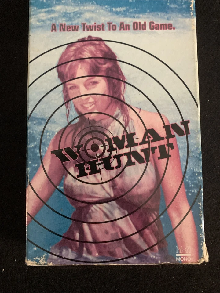 Woman Hunt VHS 1972 John Ashley Lisa Todd Eddie Garcia Laurie Rose Action RARE! - Image 2 of 4