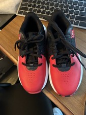 Under Armour Lockdown 7 Unisex Kids Sneakers Red/Black/White US 1Y Never Worn