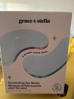 Grace & Stella Illuminating Under Eye Masks Patches A Dream Come Blue 24 Pairs