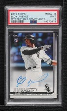 2019 Topps Mystery Rookie Redemption Eloy Jimenez (B) #MRA-B PSA 9 MINT Auto ok2
