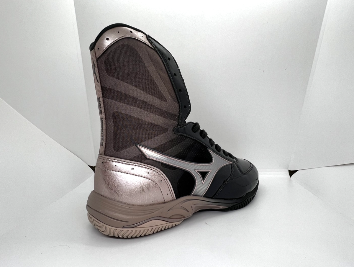 MIZUNO Boxing Shoes Wave Monster US10 ( 28cm ) Black Silver Naoya
