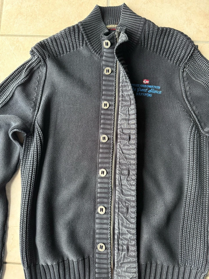 Herren Strickjacke XL Napapijri - Bild 2 von 4