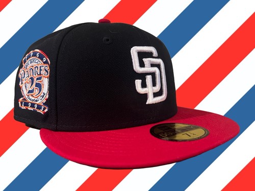 San Diego Padres - New Era 59fifty NWT - HatClub Barbershop 7 1/4 - Baseball Hat