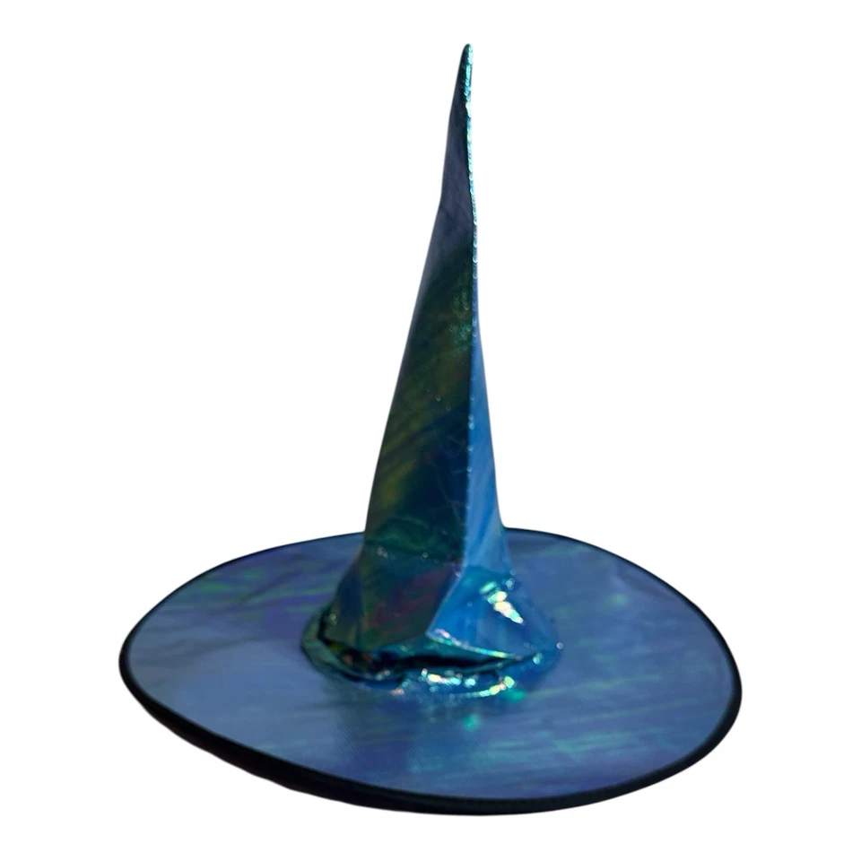 Sombrero de Bruja, 14" x 17" Mediano Grande Halloween O Disfraz Fiesta Ocasión Especial Foto 3 de 4