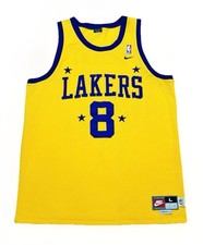 Kobe Bryant Nike 1957 Los Angeles Lakers #8 Rewind Jersey Large