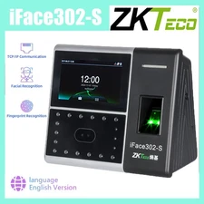 ZK iFace302-S Face Fingerprint Identification Time Attendance Access Control USA