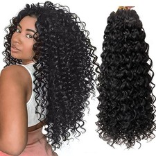 8 Packs Curly Crochet Hair GoGo Curl Crochet hair for Women Natural Black Dee...