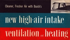 1954 Buick High Air Intake Brochure 7 X 4 1954 Buick High Air Intake Brochure 7 X 4