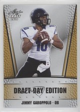 2014 Leaf Draft Day Edition Gold Jimmy Garoppolo #6 9l4
