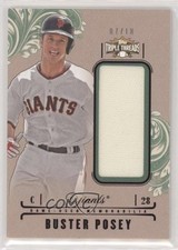 2014 Triple Threads Unity Single Jumbo Relics Emerald 7/18 Buster Posey 0b0