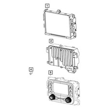 Mopar 68428536AC Multi Media Radio