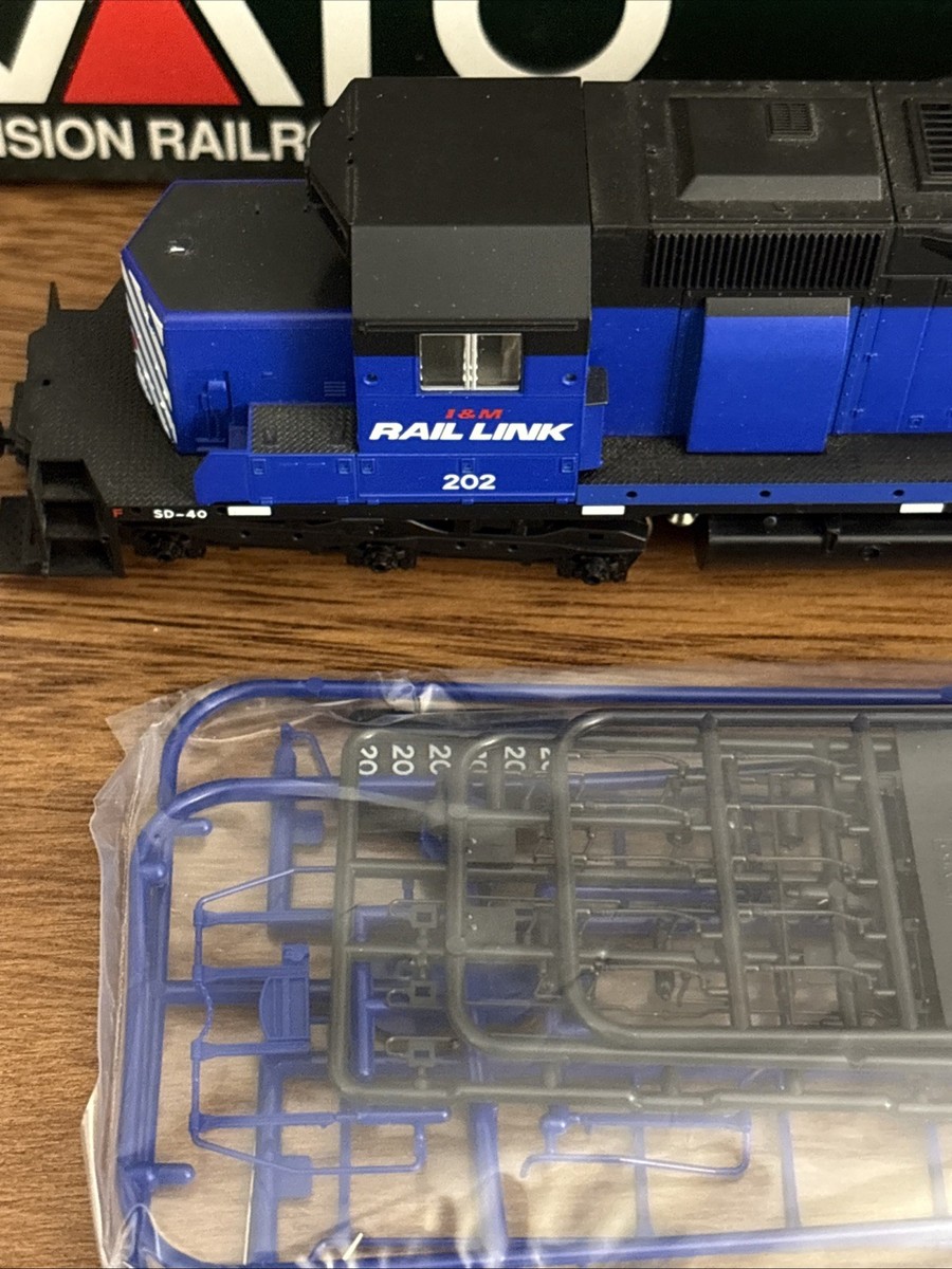 HO KATO 37-6325 SD40 I&M RAIL LINK # 202 DCC READY | eBay