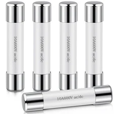 5 Pcs Ceramic Fast Fuses for Multimeters 600V Ceramic Fuse for use in Multime...