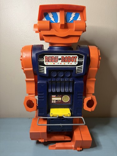 Vintage 1960's Rudy the Robot - Remco Battery Operated Motorized Walking 18"