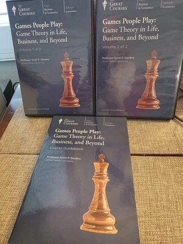 Great Courses: Games People Play Game Theory in Life Business and Beyond V1 &V2