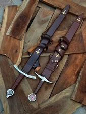 Sword of the Knights Templar Handmade Medieval Swords Faithkeeper The Accolade