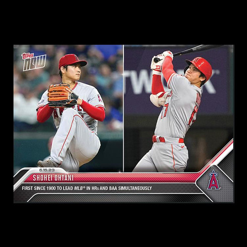Shohei Ohtani - 2023 MLB Topps Now Card 445 - Print Run: 7620 Angels