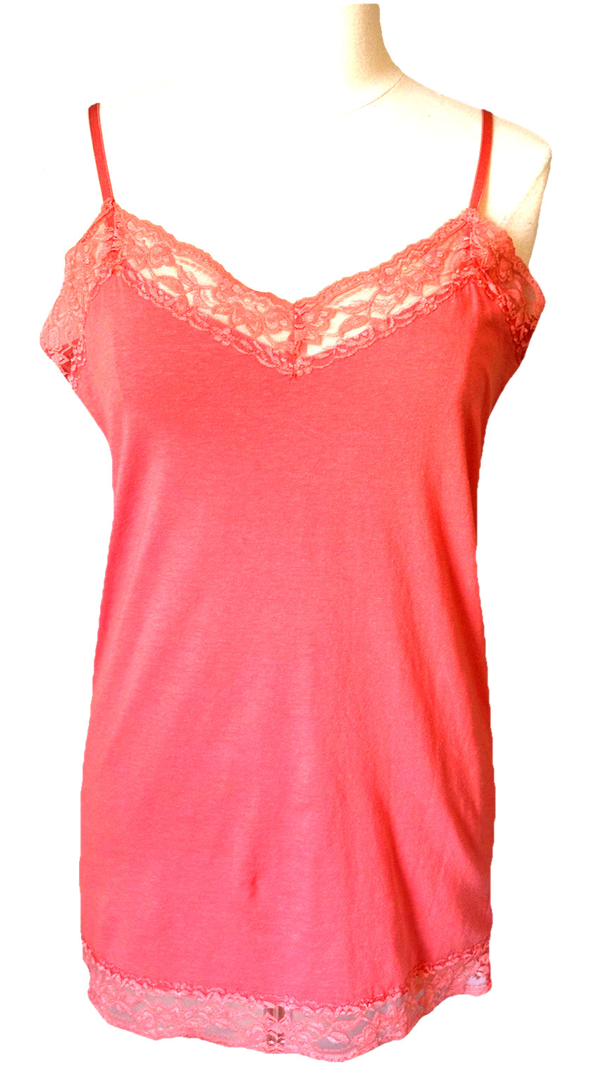 Basic Lace Adjustable Spaghetti Strap 3XL CAMISOL… - image 1