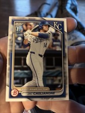 Jac Caglianone 2024 Bowman Draft 1st PAPER Base Kansas City Royals #BD-8 📈📈📈