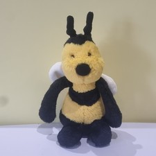 Jellycat Bashful Bee Original Bee Small New Soft Toy Plush .Retired BNWOT 