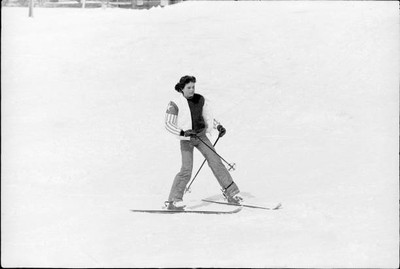 Stephanie of Monaco in Gstaad 1977 1970s Historic Old Swiss - German Photo 2