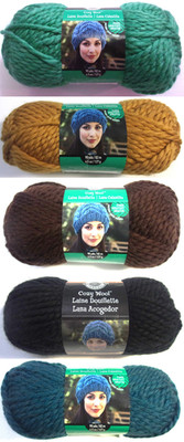 Loops & Threads Cozy Wool 4.5oz/90 yds, Super Bulky 6 (Multiple Color Choice)