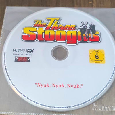 The Three Stooges ''Nyuk, Nyuk, Nyuk!'' DVD Film Dolby Digital FSK6