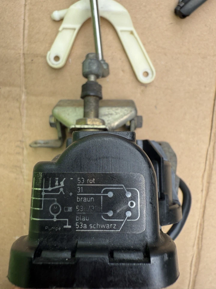 Motores limpiaparabrisas faros izquierdo y derecho mercedes r129 sl500 90-02 oem Foto 3 de 4