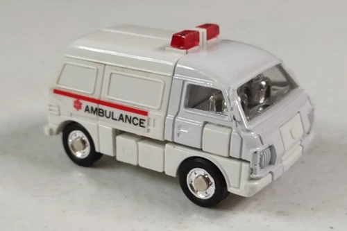 Vintage 1983 Tonka GoBots MR-15 Rest-Q Ambulance Figure Toy