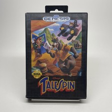 Disney's TaleSpin (Sega Genesis, 1992) No Manual Tested Working Authentic