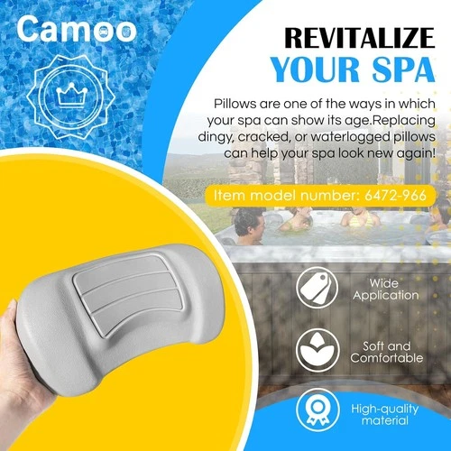AM-auto Hot Tub Headrest Pillow for Sundance 780 Series Spas - Thumbnail 5