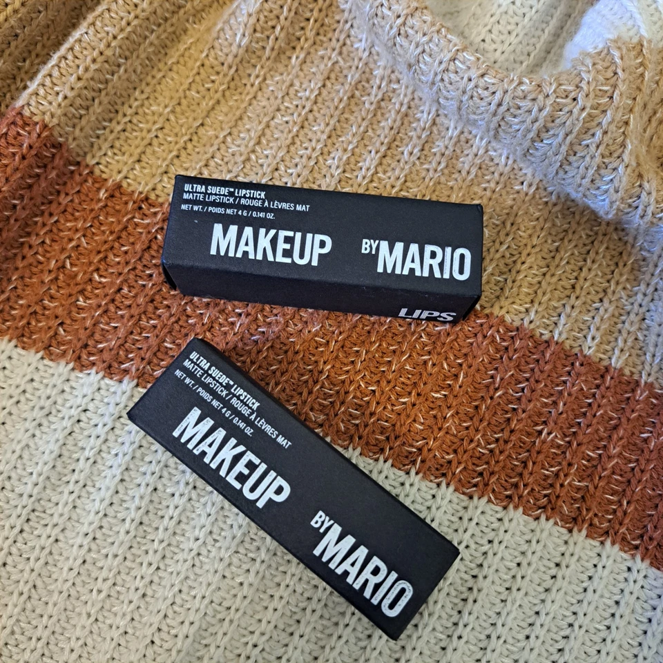 Make-up von Mario Ultra Suede matter Lippenstift Rasa, 0,141 Unzen 2er-Pack