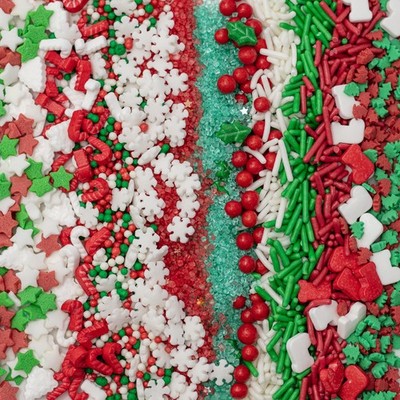 PME Cake Assorted Classic Sprinkles | Edible Cake & Cupcake Decorations for