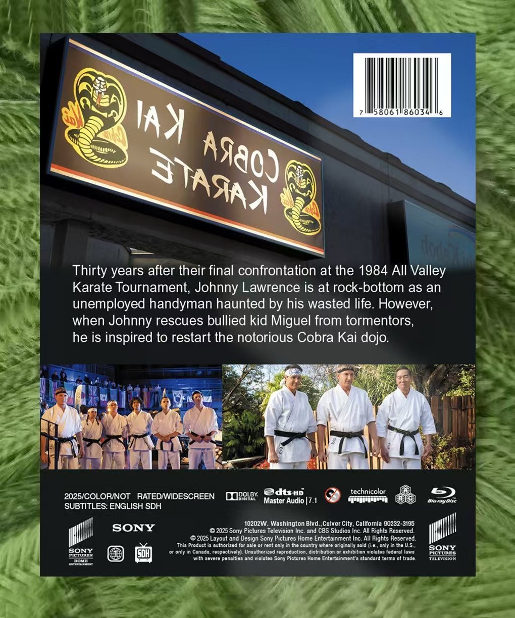 COBRA KAI THE COMPLETE SERIES New Sealed Blu-ray Seasons 1-6 1 2 3 4 5 6
