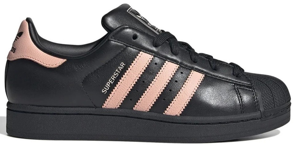 adidas Superstar Black Glow Pink W for sale | eBay