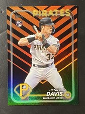 2024 Topps Update Series - Rookie Debut Henry Davis #US162 Holiday (RC)
